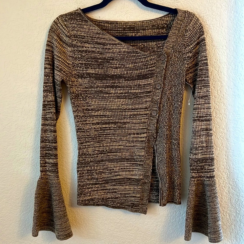 Revolve Gael Cardigan in brown 
Song of Style